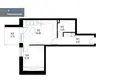 2 room apartment 45 m² Vilnius, Lithuania