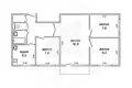 Appartement 4 chambres 58 m² Muchaviecki sielski Saviet, Bélarus