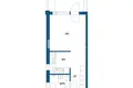 1 room apartment 34 m² Simo, Finland