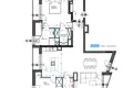 3 room apartment 110 m² Warsaw, Poland