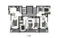 Квартира 2 комнаты 56 м² Оба, Турция