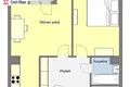 Mieszkanie 3 pokoi 43 m² Miasto Stołeczne Praga, Czechy