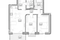 Квартира 3 комнаты 77 м² Рига, Латвия
