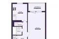 Apartamento 1 habitación 35 m² Minsk, Belarús