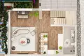 Квартира 90 м² Периволия Ту Трикому, Северный Кипр