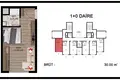 Studio 1 zimmer 32 m² Akdeniz, Türkei