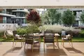 Residential complex New residential complex with swimming pool, a fitness center and lounge areas, Istanbul, Turkey
