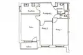 Apartamento 3 habitaciones 69 m² Varsovia, Polonia