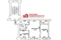 Wohnung 2 zimmer 44 m² Hrodna, Belarus