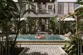 Wohnkomplex Modern apartment complex with jungle views in Ubud, Bali, Indonesia