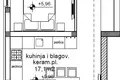 Mieszkanie 2 pokoi  Opcina Dezanovac, Chorwacja
