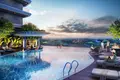 Complejo residencial Residential complex with swimming pool, gym and cinema, in the green residential area Damac Hills 2, Dubai, UAE