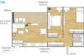 Appartement 2 chambres 62 m² Vilnius, Lituanie