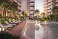 Residential complex New Hillgate Residence with swimming pools and kids' playgrounds, Dubai Silicon Oasis, UAE