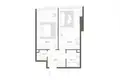 1 room apartment 53 m² Russia, Russia