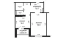 1 bedroom apartment 45 m² Minsk, Belarus