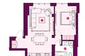 Wohnung 2 zimmer 47 m² Riga, Lettland