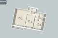 Wohnung 2 zimmer 38 m² Minsk, Belarus