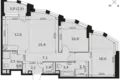 Appartement 3 chambres 78 m² Moscou, Russie
