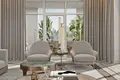 Residential complex New luxury residence Raffles penthouses with a mini golf course and a beach club, Palm Jumeirah, Dubai, UAE