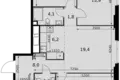 Wohnung 4 zimmer 91 m² Moskau, Russland