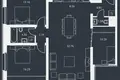 3 bedroom apartment 91 m² Riga, Latvia