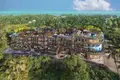 Wohnkomplex New residence with swimming pools, a spa and a panoramic view of the ocean close to Melasti Beach, Bali, Indonesia