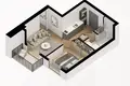 Apartamento 2 habitaciones 33 m² Jurmala, Letonia