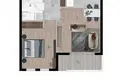 1 bedroom apartment 42 m² Bjelisi, Montenegro