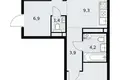 3 room apartment 60 m² Vnukovo, Russia