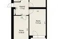 3 room apartment 62 m² Minsk, Belarus