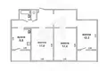 Wohnung 3 zimmer 81 m² Muchaviecki sielski Saviet, Belarus