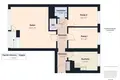 Apartamento 3 habitaciones 61 m² Olsztyn, Polonia