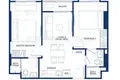 Appartement 2 chambres 50 m² Wichit, Thaïlande