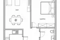 Mieszkanie 2 pokoi 37 m² Warszawa, Polska