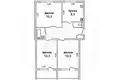 3 room apartment 64 m² Brest, Belarus