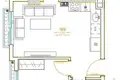 2 bedroom penthouse 95 m² Muratpasa, Turkey