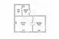Haus 36 m² Lyscycki sielski Saviet, Belarus