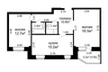 Wohnung 2 zimmer 61 m² Minsk, Belarus