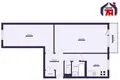 Appartement 2 chambres 48 m² Salihorsk, Bélarus