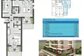 Квартира 1 спальня 31 м² Кумбор, Черногория