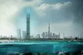 Complexe résidentiel Burj Binghatti Jacob Residences — luxury high-rise residence with a swimming pool and a spa center near a yacht club in Business Bay, Dubai