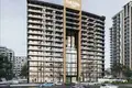 Complexe résidentiel New residence Golf Vista Heights with a swimming pool and lounge areas, Dubai Sports City, Dubai, UAE