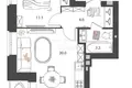 Apartment 40 m² Kstovsky District, Russia