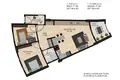 Квартира 3 комнаты 66 м² Лапитос, Северный Кипр