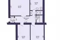 Apartamento 3 habitaciones 82 m² Minsk, Belarús