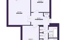 Квартира 3 комнаты 66 м² Старобин, Беларусь