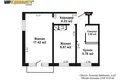 Apartamento 2 habitaciones 44 m² Minsk, Belarús
