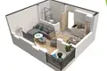 Wohnung 2 zimmer 37 m² Bijela, Montenegro