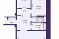 Квартира 2 комнаты 72 м² Минск, Беларусь